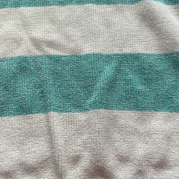 Aeropostale Striped Teal and White Sweater - Picture 8 of 8